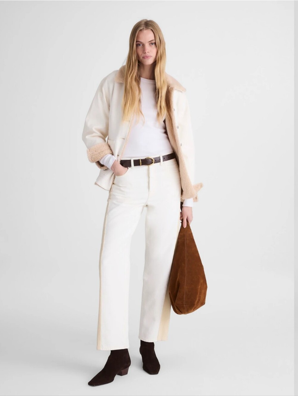 Madewell Barrel Leg Pierced Jean